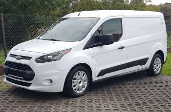 Ford Transit Connect L2H1 DŁUGI 3 OSOBY KLIMA 1, 5 TDCI 120 KM TEMPOMAT BLASZAK VAN FURGON
