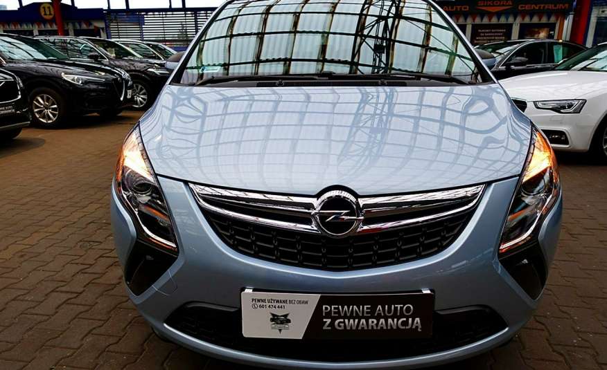 Opel Zafira 3 Lata GWARANCJA I-wł Kraj Bezwypadkowy 140KM 7-osób vat 23% TEMPOMAT 4x2 zdjęcie 