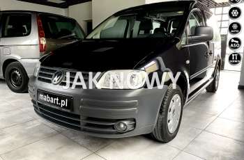 Volkswagen Caddy 1.9 TDI 105KM Klimatronic Halogeny 2x drzwi przesuwne NIEMCY