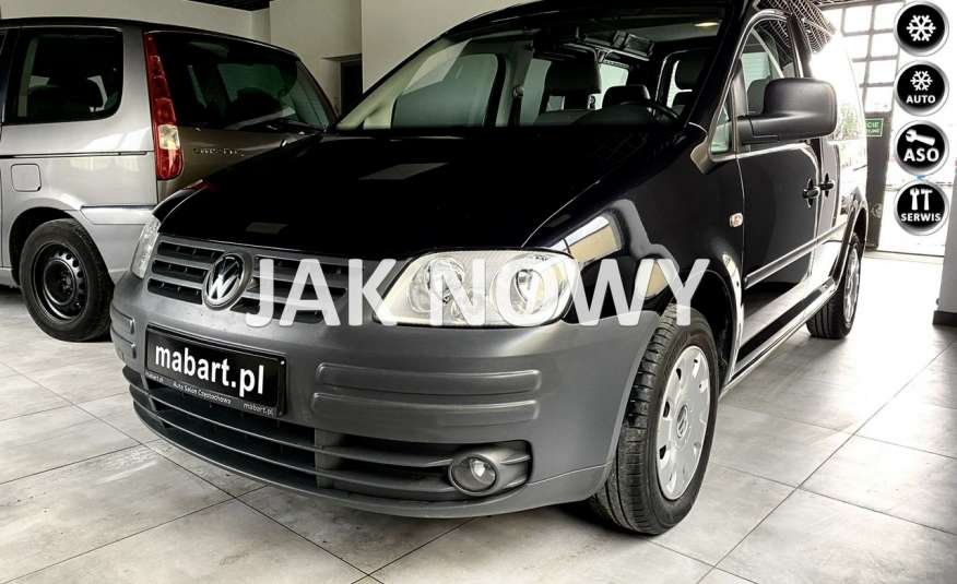 Volkswagen Caddy 1.9 TDI 105KM Klimatronic Halogeny 2x drzwi przesuwne NIEMCY zdjęcie 
