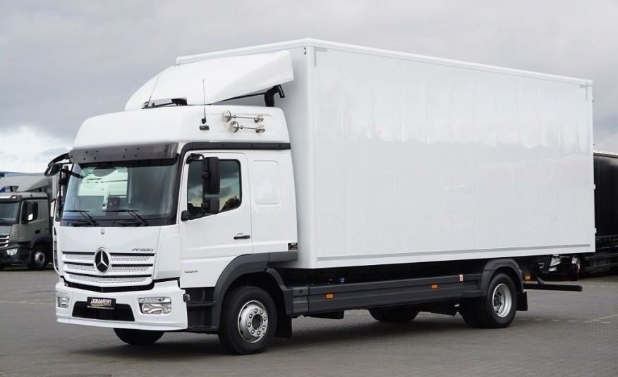 Mercedes ATEGO / 1224 / EURO 6 / ACC / KONTENER / 17 PALET / MAŁY PRZEBIEG zdjęcie 
