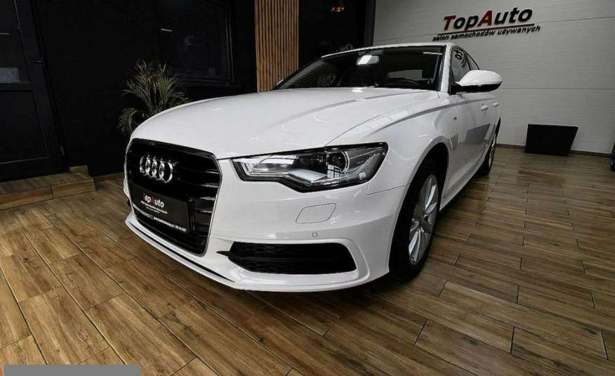 Audi A6 2.0TDI Sline NAVI Zarejestrowany bezwypadkowa FABRYCZNY LAKIER 115tys zdjęcie 