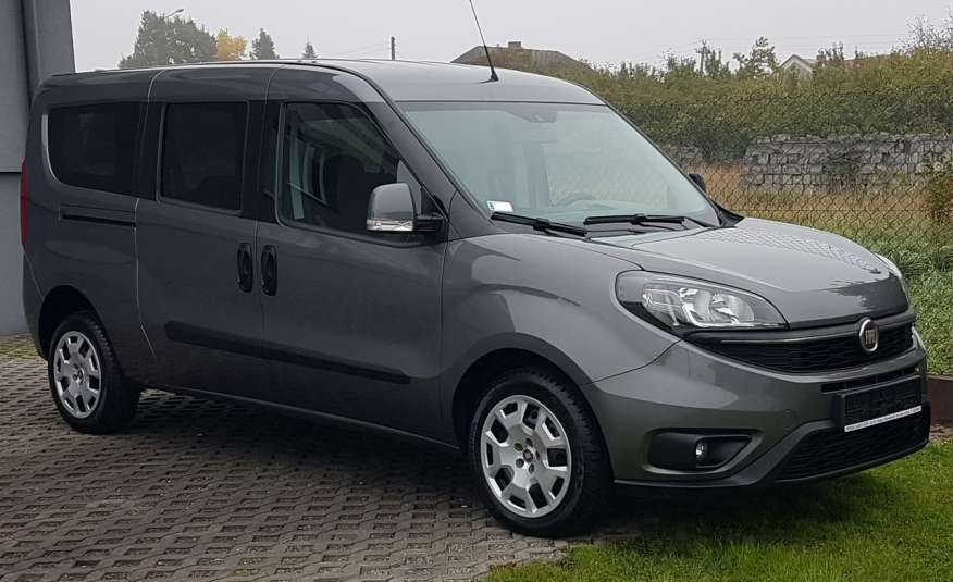 Fiat Doblo MAXI 5 OSÓB DŁUGI NAWIGACJA KLIMATRONIK TEMPOMAT KRAJOWY I-WŁAŚCICIEL zdjęcie 