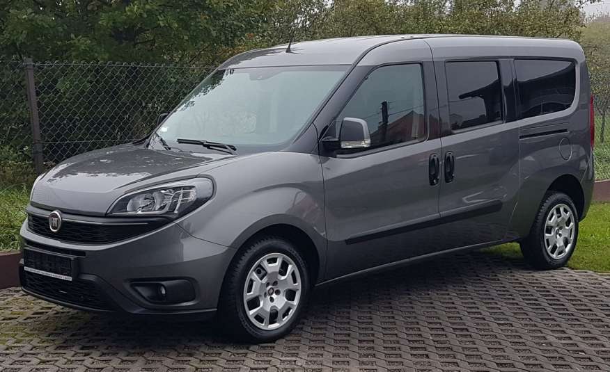 Fiat Doblo MAXI 5 OSÓB DŁUGI NAWIGACJA KLIMATRONIK TEMPOMAT KRAJOWY I-WŁAŚCICIEL zdjęcie 