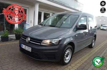 Volkswagen Caddy 2.0 TDI 102KM 2017r 2osobowy Klimatyzacja Hak Drugi komplet kół
