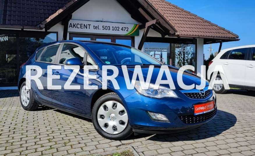 Opel Astra Bezwypadkowa z niskim 103 t.km przebiegiem + 1600cm - 116KM zdjęcie 