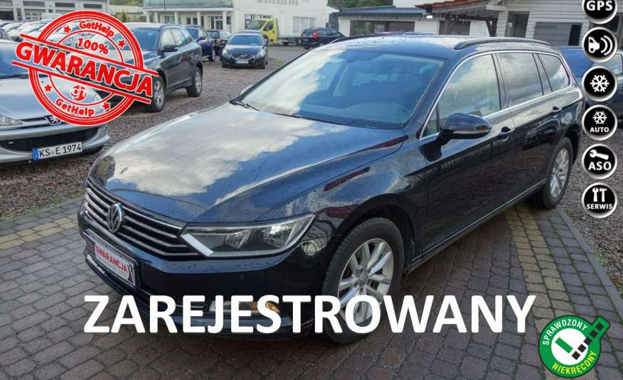 Volkswagen Passat 1.6 TDI 120KM Navi Klimatronic ergoComfort Fotel Klapa Elektryczna zdjęcie 