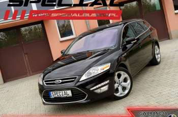 Ford Mondeo 2.0-163PS-Ledy-Skóra-Convers+Serwis-Opłacony-Gwarancja