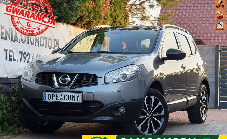 Nissan Qashqai+2 Skóra 4xKamera Panorama Navi 2xAlufelgi Full Serwis 7osób Full zdjęcie 