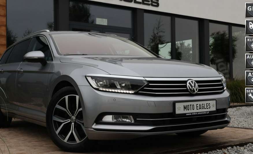 Volkswagen Passat PRZEPIĘKNY PASSAT | Pełny LED | 3xklima |2018|kamera 360 drewno zdjęcie 