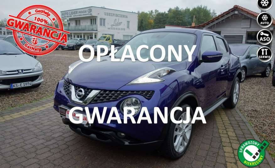 Nissan Juke 1.2 DIG-T 115KM Klimatronic NAVI Alu LED Zamiana Gwarancja zdjęcie 