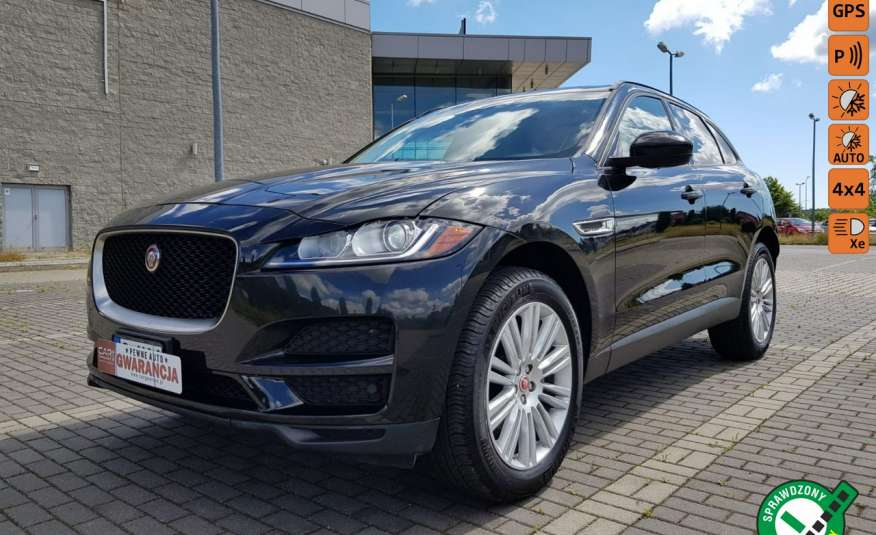 Jaguar F-Pace 25t 2.0 turbo 290KM, automat.4x4, skóry, kamera, panorama.1 rok gwarancji zdjęcie 