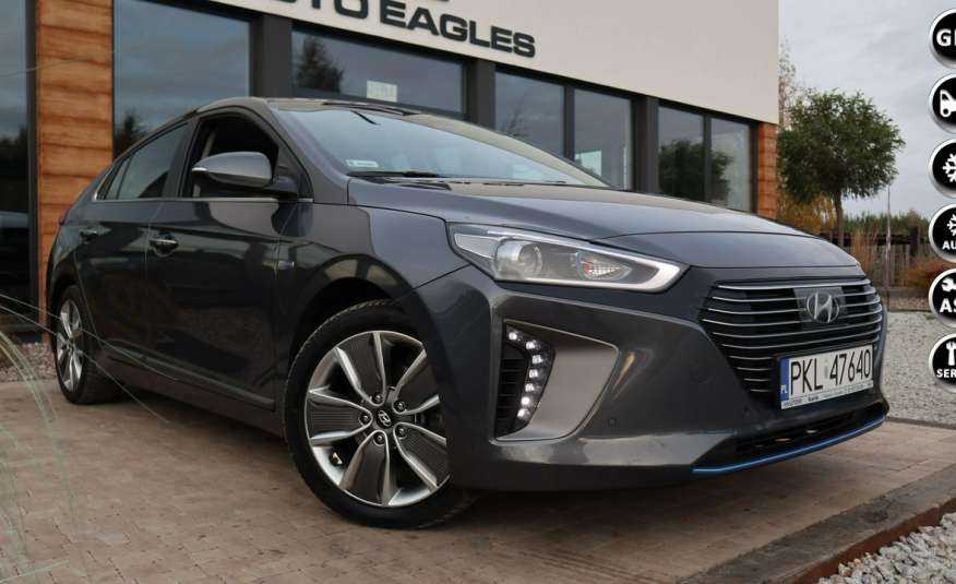 Hyundai IONIQ NAJBOGATSZA WERSJA Zadbany .Na gwarancji.Hybryda zdjęcie 