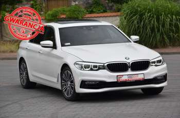 BMW 540 540i Xdrive 326KM X.2017r. NAVi LED Kamera el. klapa Headup H&K