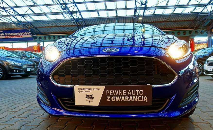 Ford Fiesta 3 Lata GWARANCJA 1WŁ Kraj Bezwypadkowy 16V Benzyna 82KM ESP FV23% 4x2 zdjęcie 