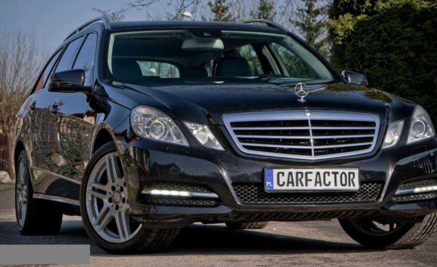 Mercedes E 200 Avantgarde, 7 Miejsc, Xenon, Skóra, Bezwypadkowy, Zamiana zdjęcie 