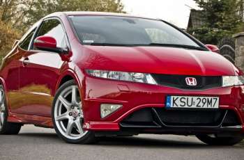 Honda Civic Bezwypadkowy, Serwis ASO, GrandPrix, Navi, Czarny Sufit, TypeR