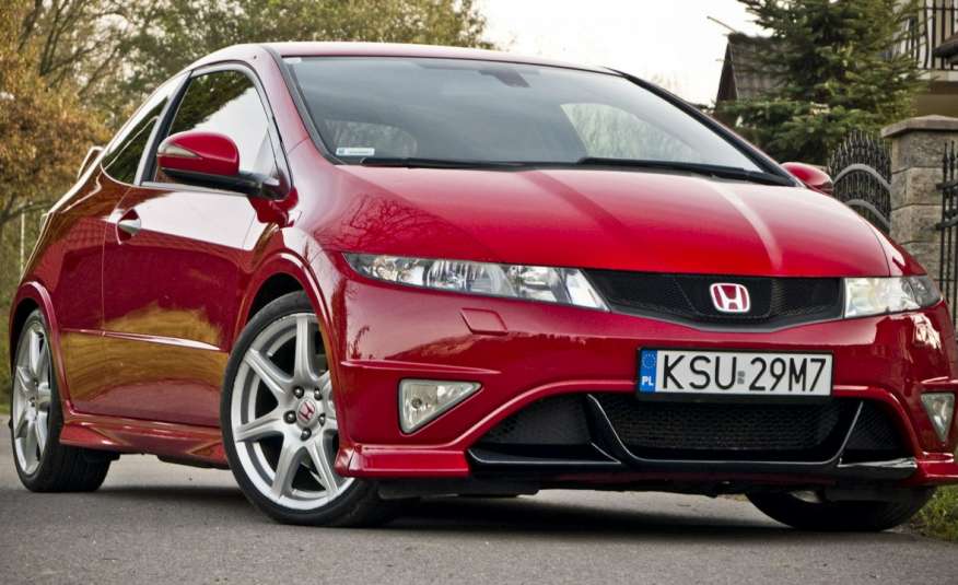 Honda Civic Bezwypadkowy, Serwis ASO, GrandPrix, Navi, Czarny Sufit, TypeR zdjęcie 