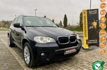 BMW X5 3.0d 245KM kamery ledy skory M-Pakiet panorama bezwypadk.1wł gwarancja
