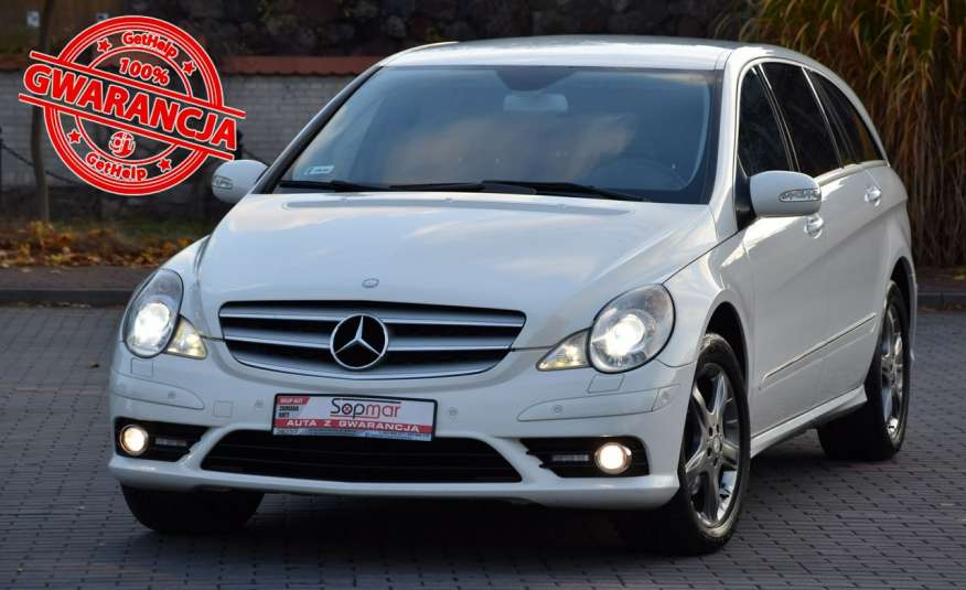 Mercedes R 320 R 320CDi 225KM 2008r. Long 6os. BiX 7G 4Matic AMG skóra NAVi Kamera zdjęcie 