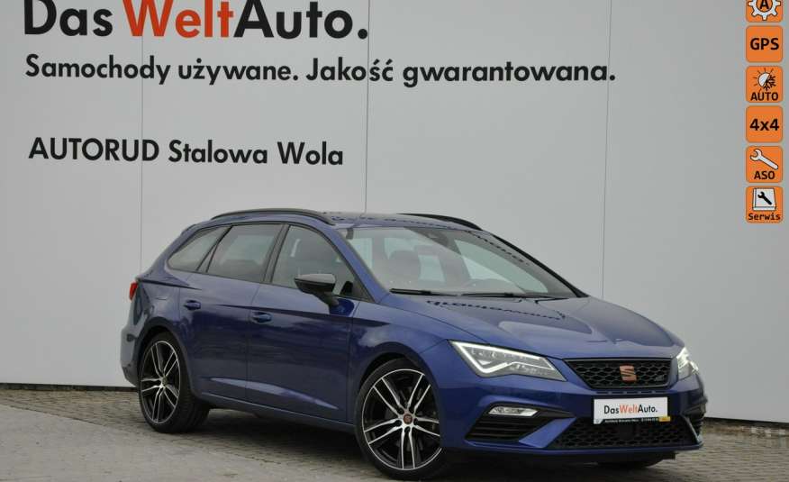 Seat Leon Cupra 2.0TSI 300KM 4Drive Panorama KeyLess Gwar. Dealer FV23% zdjęcie 