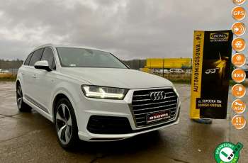 Audi Q7 3.0tdi 275KM 7 os. select drive salon PL 1 wł bezwypadkowy full serwis