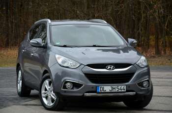 Hyundai ix35 2.0CRDI(184KM) 4WD Skóry Naci Kamera 2xParktr Alu 17"ASO
