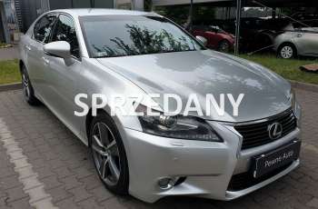 Lexus GS 250 ELEGANCE, salon Polska, pełny serwis ASO