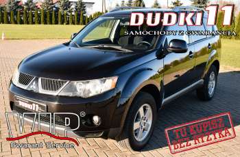 Mitsubishi Outlander 2.4+Gaz DUDKI11 Gaz, Navi, Klimatronic, Serwis, Hak, kredyt.GWARANCJA