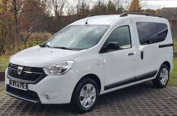 Dacia Dokker KLIMA 5 OSÓB 6-BIEGÓW 2xDRZWI BOCZNE PRZESUWNE KRAJOWY I-WŁAŚCICIEL