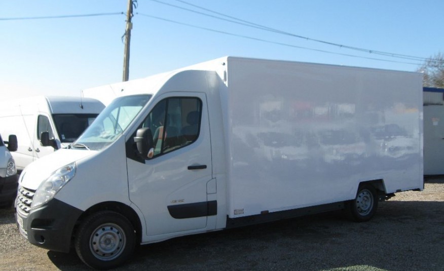 Renault MASTER 125dci.. NISKOPODWOZIOWY KONTENER 4.10-M. KLIMA zdjęcie 
