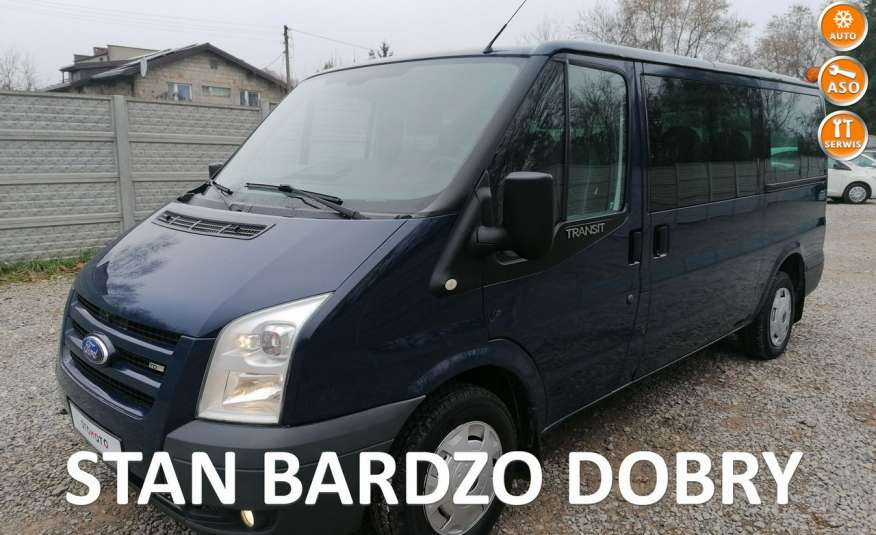 Ford Transit 2.2 9osób Klima El szyby Bez Rdzy KS Serw Stan BDb Bezwypadk Oplacony zdjęcie 