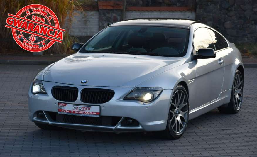 BMW 645 645Ci 333KM Automat 2004r. Panorama Skóra Xenon zdjęcie 