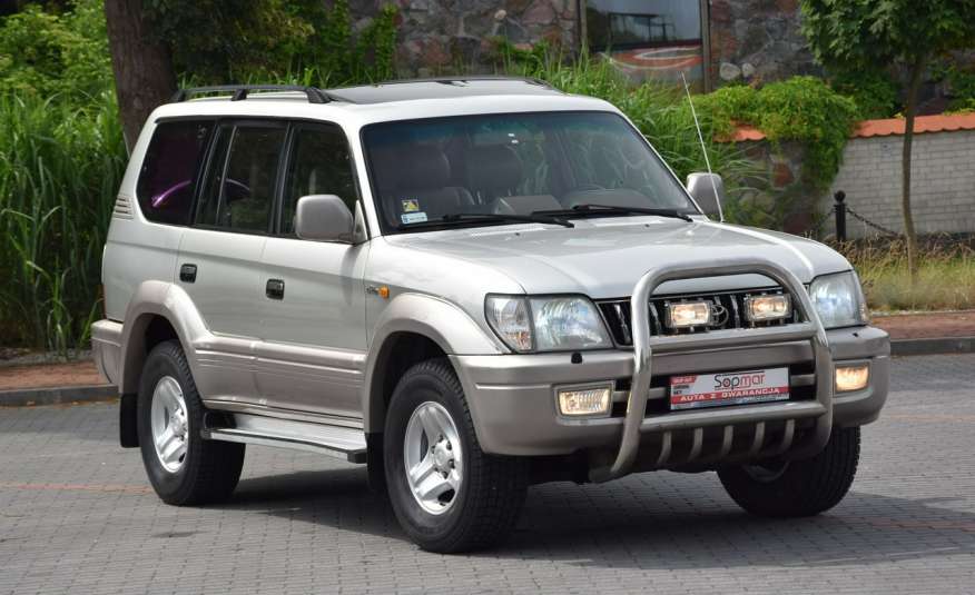 Toyota Land Cruiser 90 Prado 3.0td Automat 2000r. Salon PL Skóra POLECAM zdjęcie 