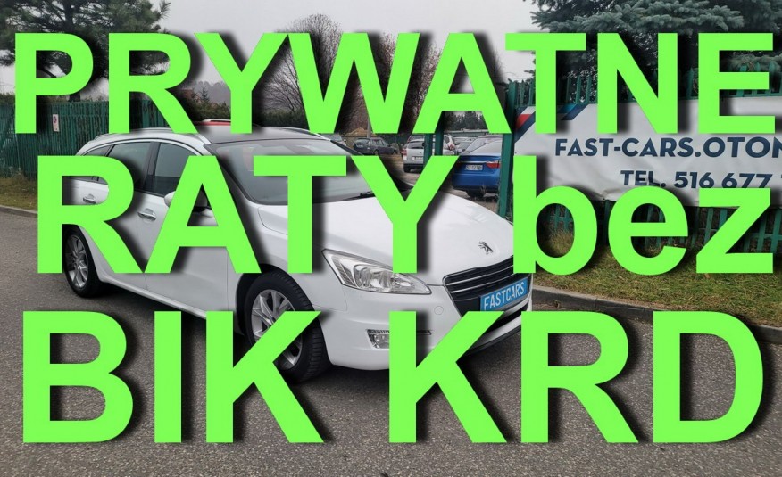 Peugeot 508 na prywatne raty od 1300 zl bez BIK KRD od FastCars zdjęcie 