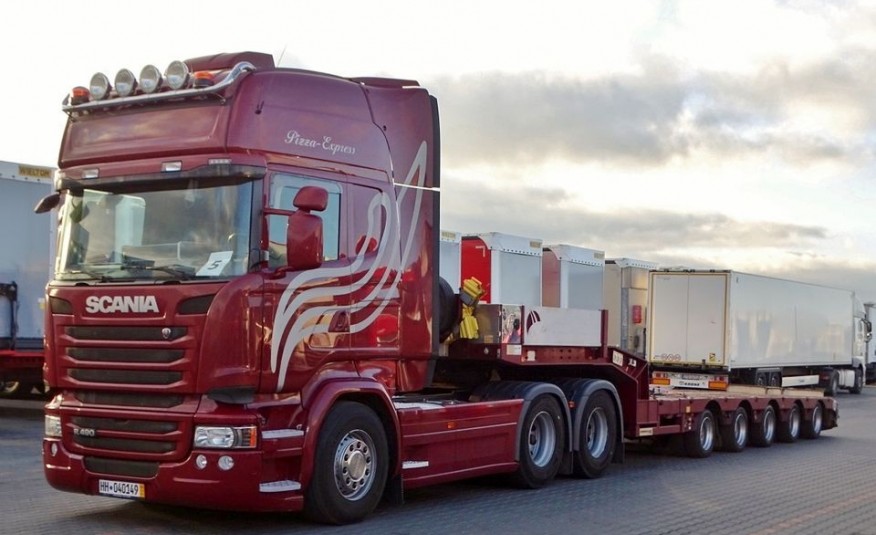 Scania R 490 / 6X4 / RETARDER / NAVI / SKÓRY / 70 TON + FAYMONVILLE / NISKOPODWOZIE / 60 TON / 5 OSI / zdjęcie 