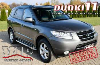 Hyundai Santa Fe 2.7b DUDKI11 7 Foteli, Klimatronic, Hak, Relingi, kredyt.GWARANCJA