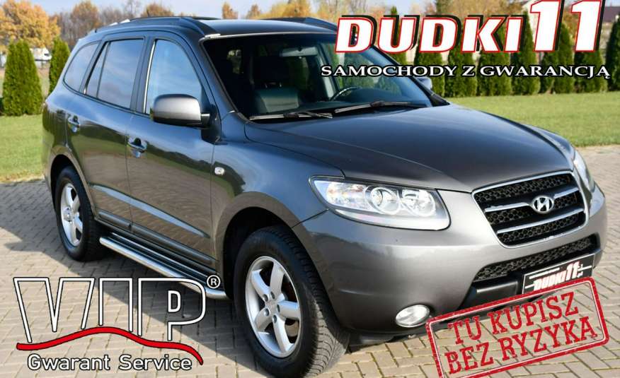 Hyundai Santa Fe 2.7b DUDKI11 7 Foteli, Klimatronic, Hak, Relingi, kredyt.GWARANCJA zdjęcie 