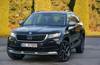 Skoda Kodiaq 2.0TDI 190KM 4x4_Fv23%_Scout Virtual Cokpit Kamery 360 RadarAcc