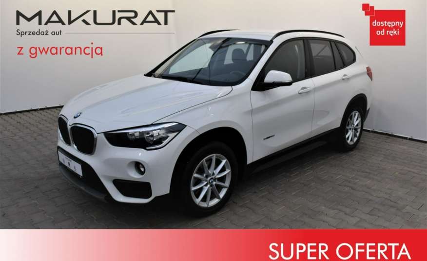 BMW X1 P.salon, Vat 23%, SDrive, Led, tryby jazdy, Klima, Navi zdjęcie 