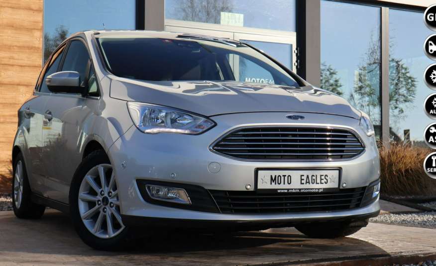 Ford C-Max TitaniuM , Bardzo bogata Wersja ASYSTENT PARKOWANIA opłaony zdjęcie 