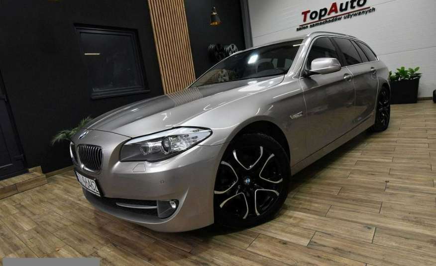 BMW 525 F11 XENON automat navi PANORAMA nowy rozrząd ZAREJESTROWANY FILM zdjęcie 