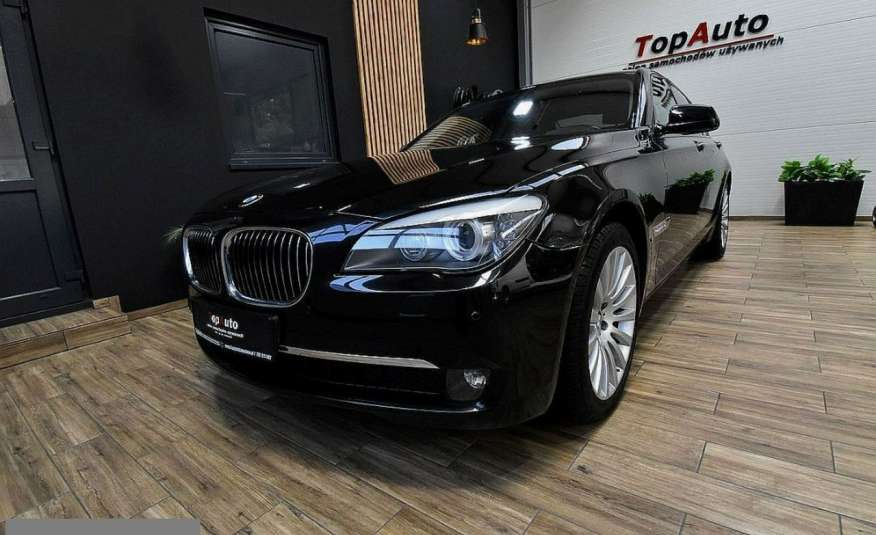 BMW 745 F01 XENON automat xDrive 407km navi kamera 360 perfekcyjna zdjęcie 