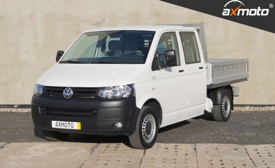 Volkswagen Transporter T5 / 2015 / Doka / Brygadówka / Super stan / zdjęcie 