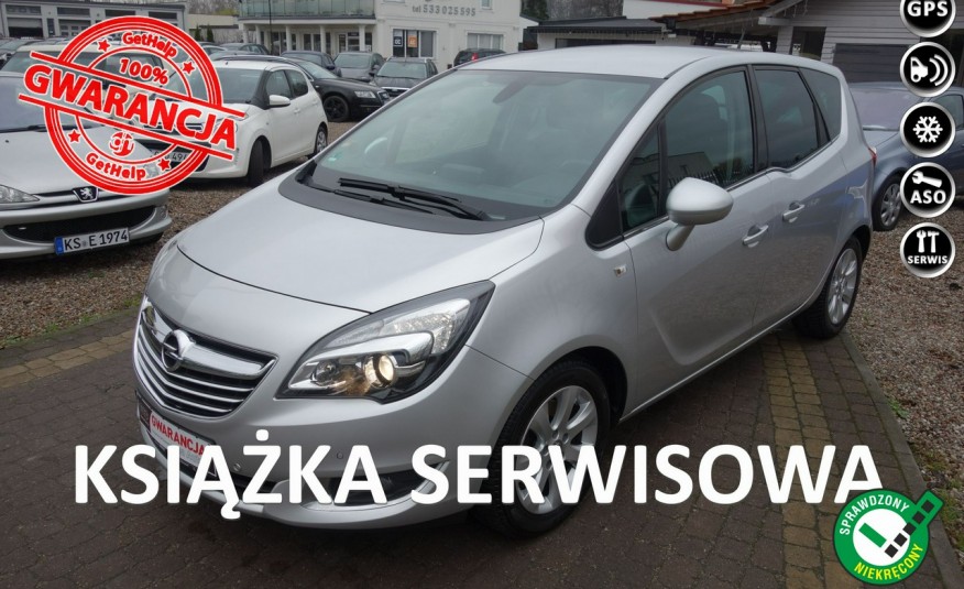 Opel Meriva 1.6 CDTI ecoFLEX 110KM Kamera Książka Serwis Pół Skóry Zamiana zdjęcie 