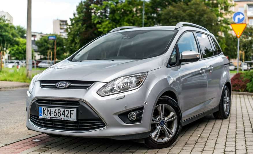 Ford Grand C-MAX 2.0_Diesel_Automat_PDC_Navi_7 osób_Komplet kół zdjęcie 