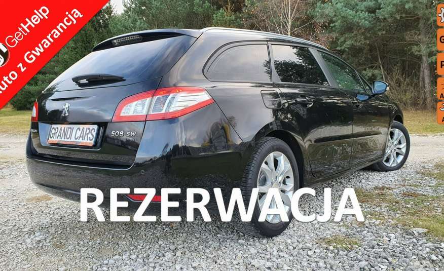 Peugeot 508 SW 1.6 eHDI 112KM # Automat # Łopatki F1 # NAVI # Parktronic # Czarny zdjęcie 