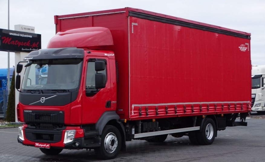 Volvo FL 280 / FIRANKA - DŁ: 7.45 M / WINDA / EURO 6 / MANUAL / Z NIEMIEC / 4x2 zdjęcie 