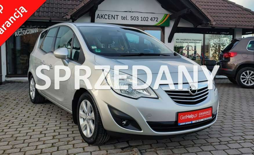 Opel Meriva 118 tys.km + 2 klucze + książka serwisowa zdjęcie 