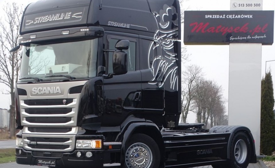 Scania R 450 / STREAMLINE / RETARDER / EURO 6 / NAWIGACJA / Z NIEMIEC / zdjęcie 
